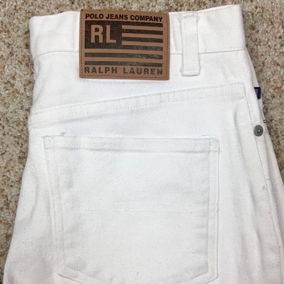 Polo Ralph Lauren White Jeans Women’s Size 10 - Picture 2 of 7